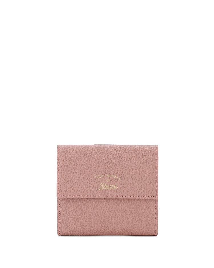 Leather Short Folding Wallet