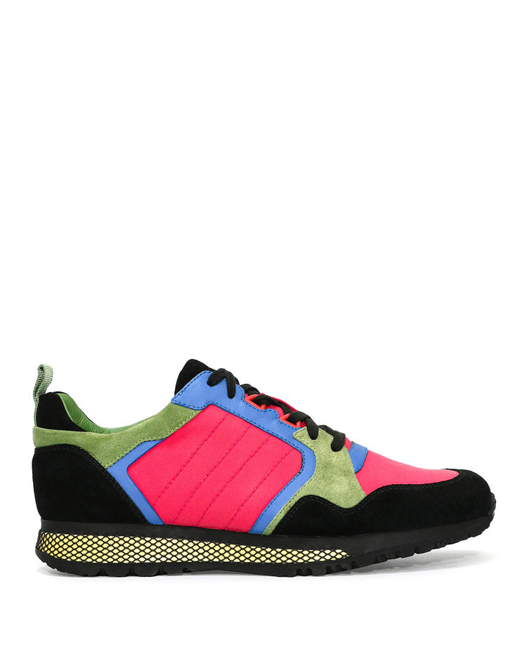 Multi Contrast Sneakers