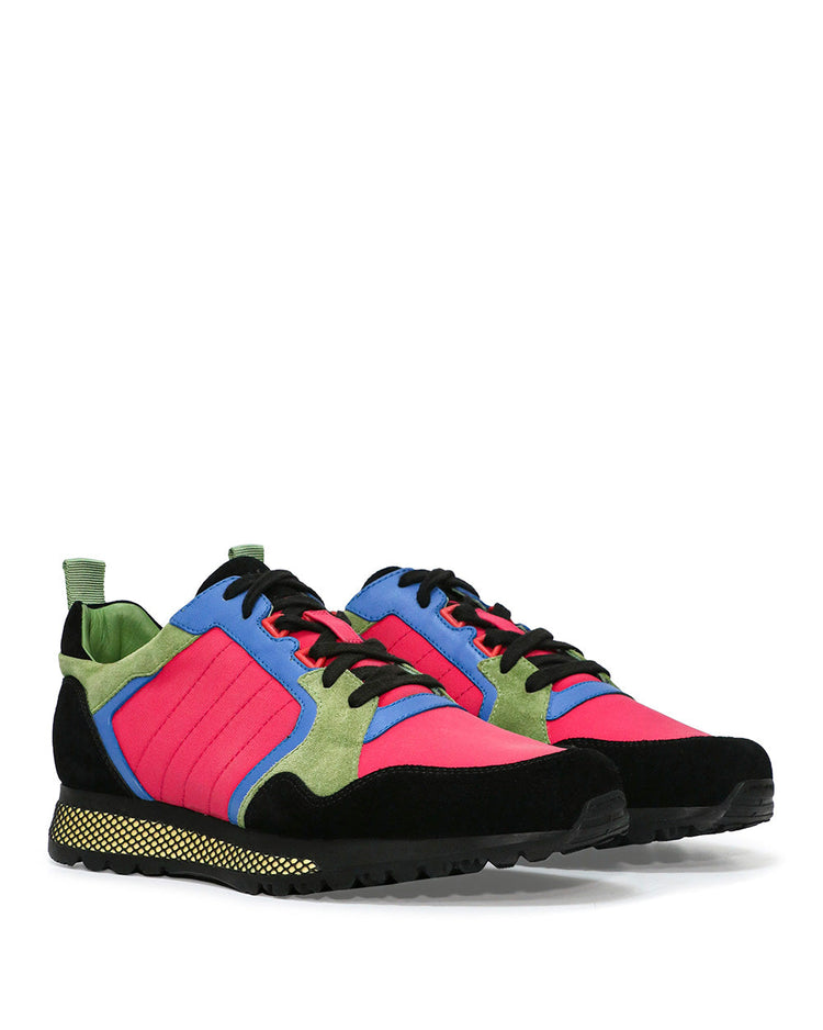 Multi Contrast Sneakers