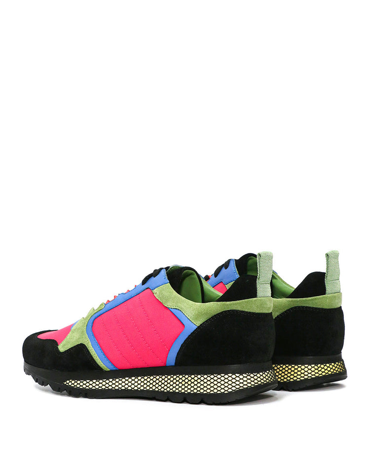 Multi Contrast Sneakers