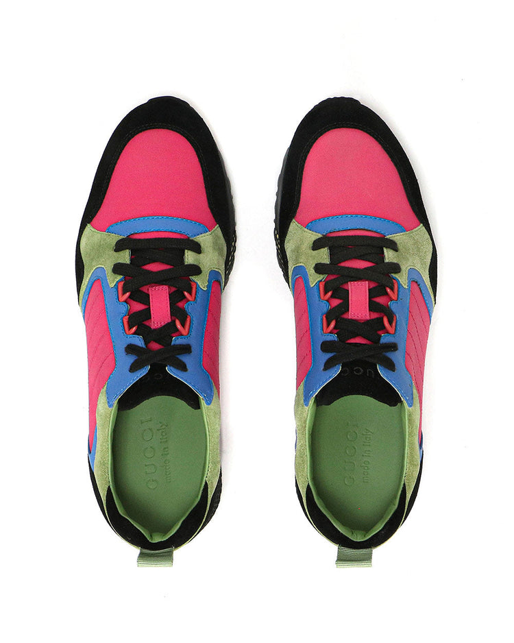 Multi Contrast Sneakers
