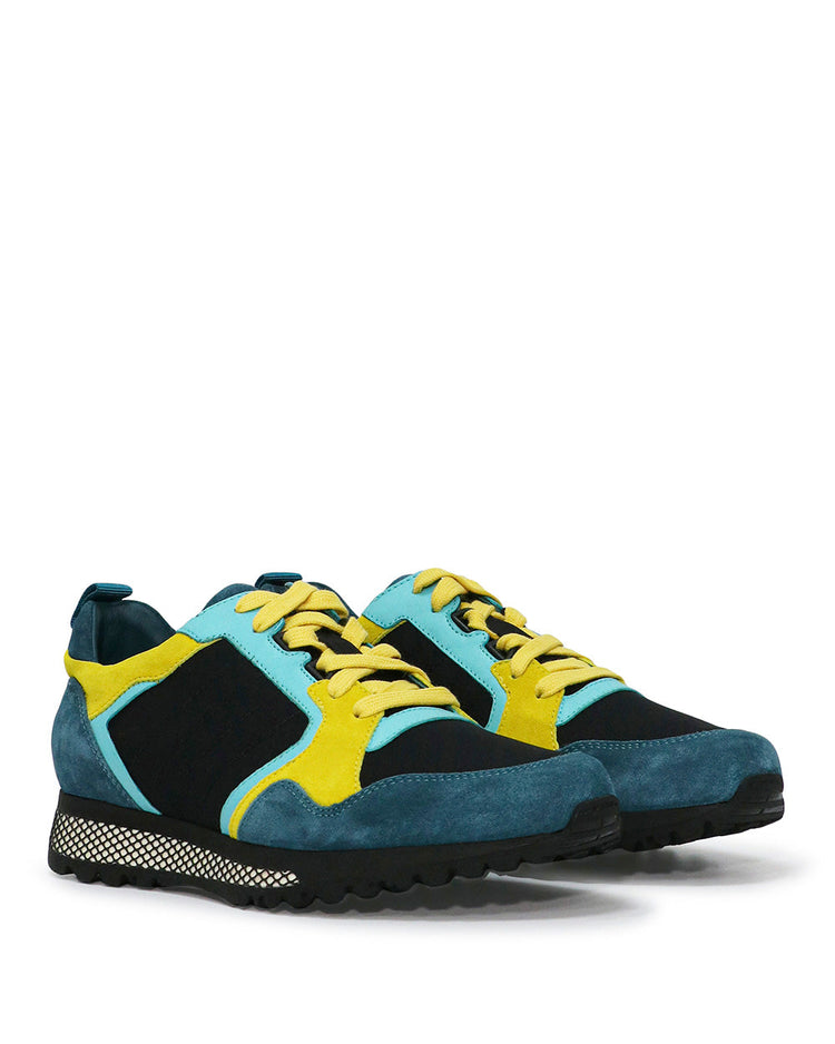 Multi Contrast Sneakers