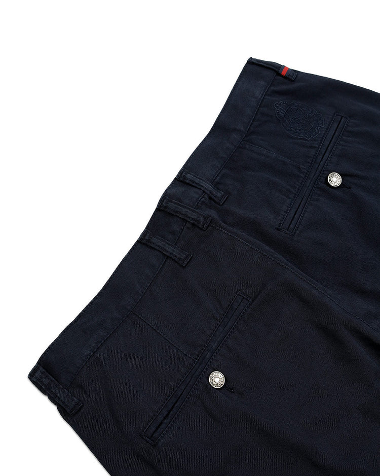 Slim Cotton Trousers