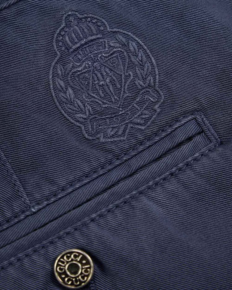 Slim Cotton Trousers