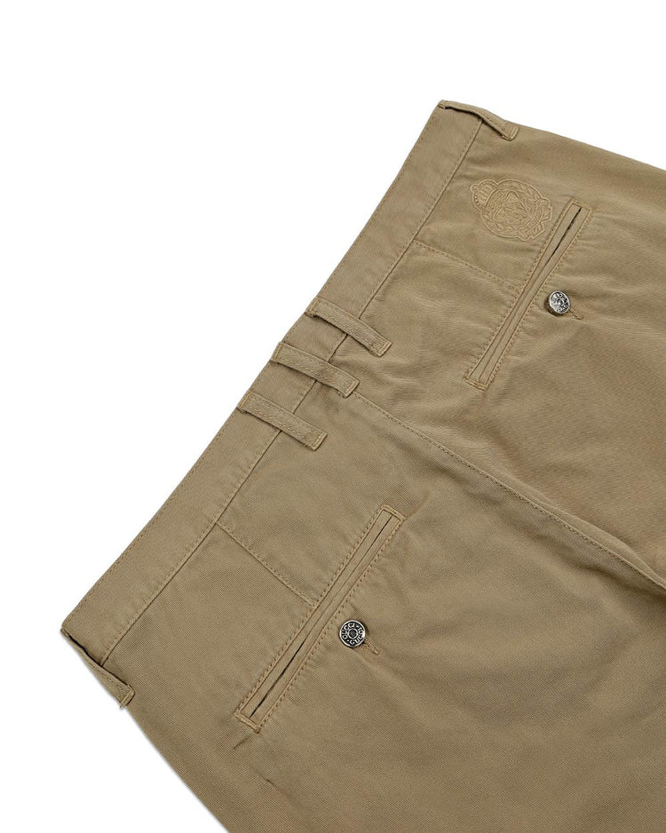 Slim Cotton Trousers