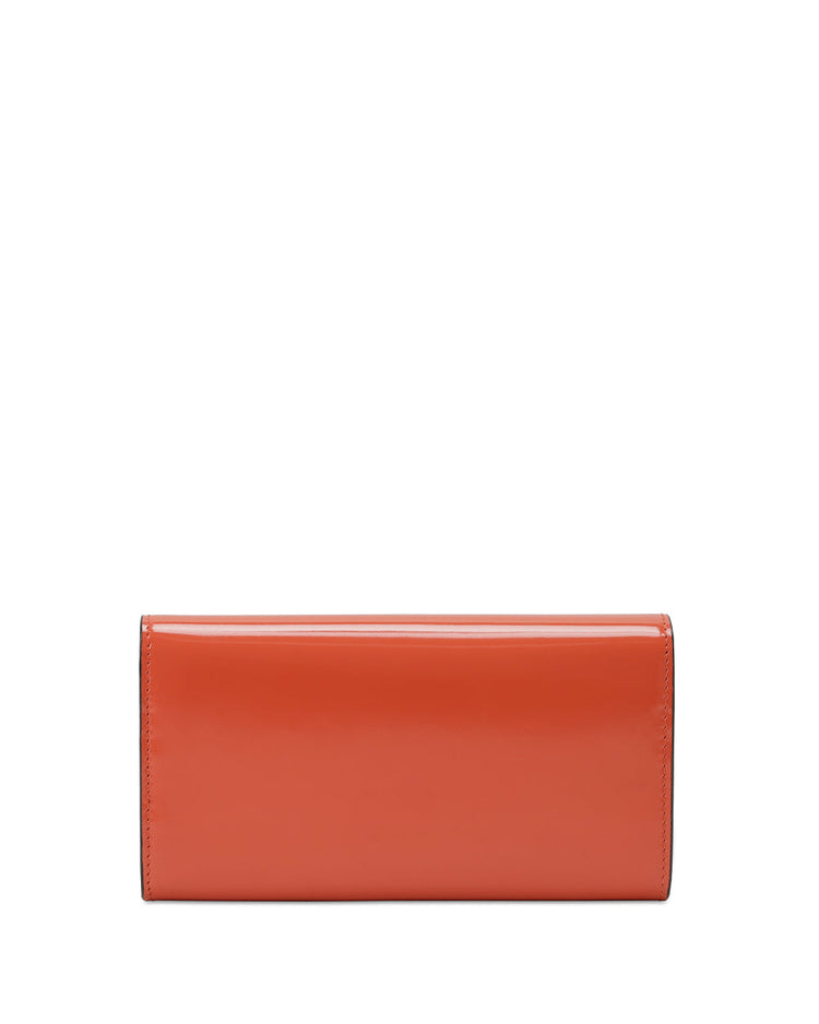 Double G Leather Long Wallet