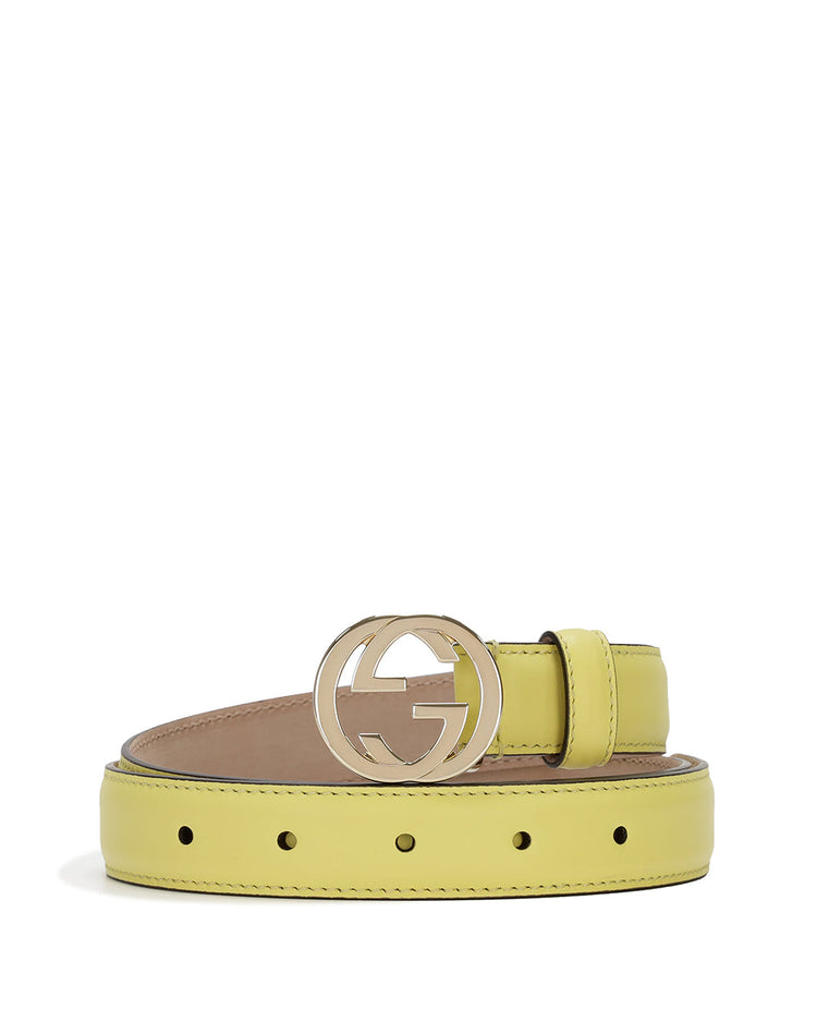 Woven Leather Belt