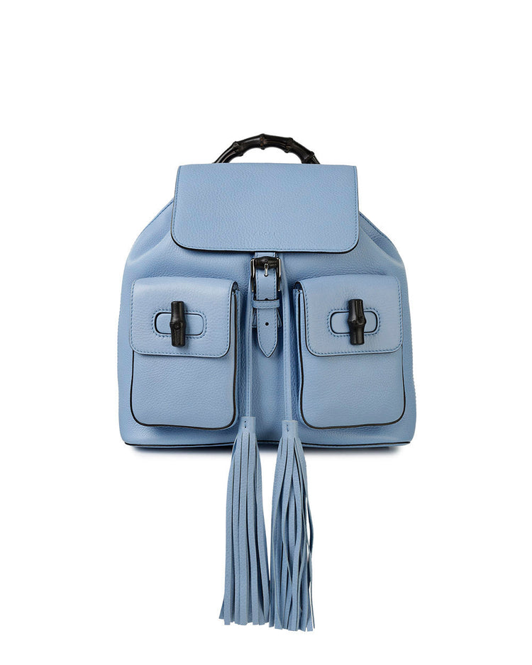 皮革流蘇背包