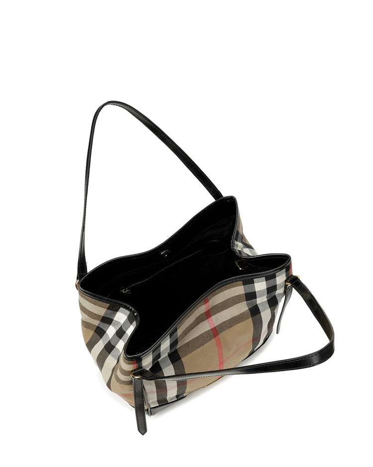 Bridle House Check Canterbury Shoulder Bag - ISSI Outlet