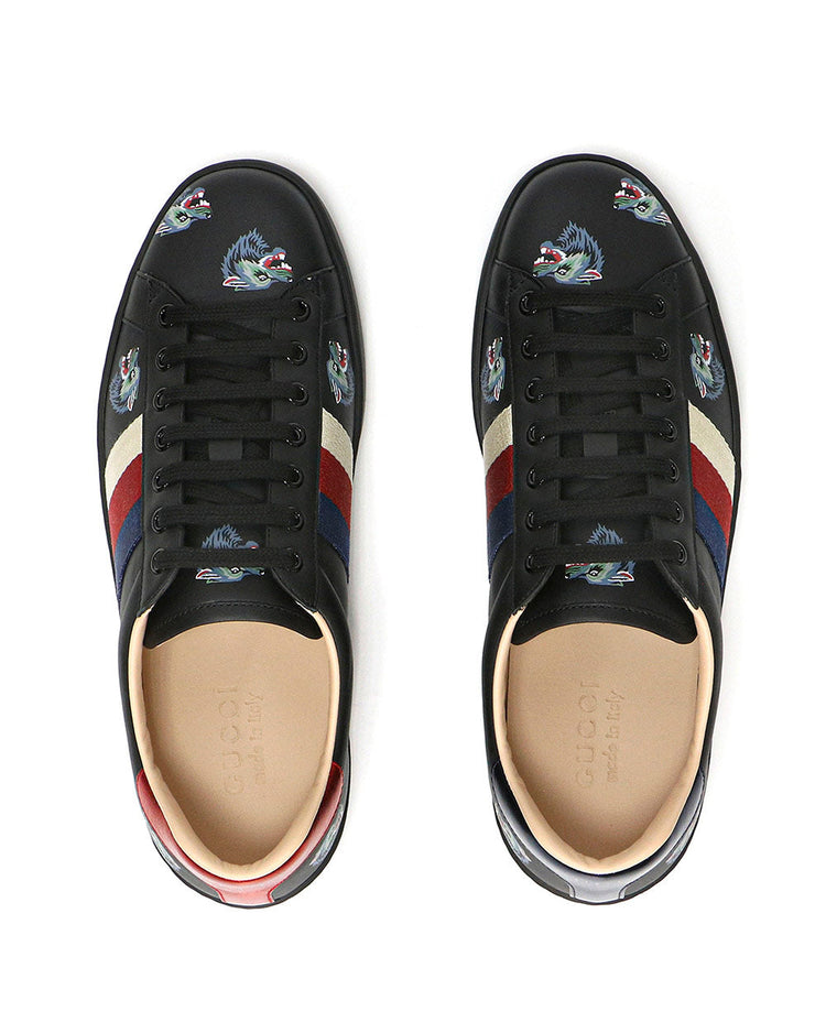 Wolves Printed Sneakers