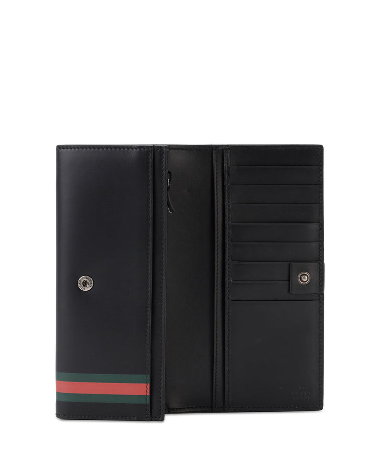 Leather Long Wallet