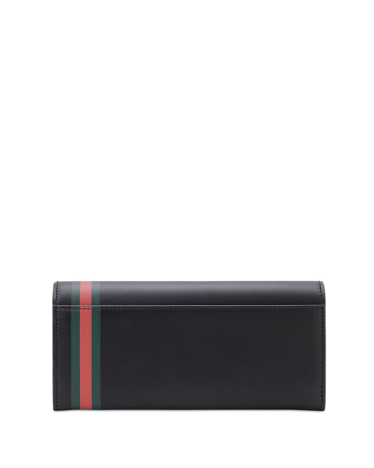 Leather Long Wallet