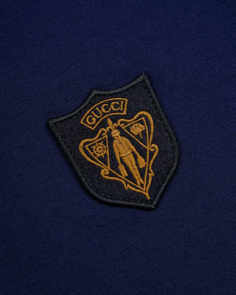 Cotton Long-Sleeves Polo Shirt