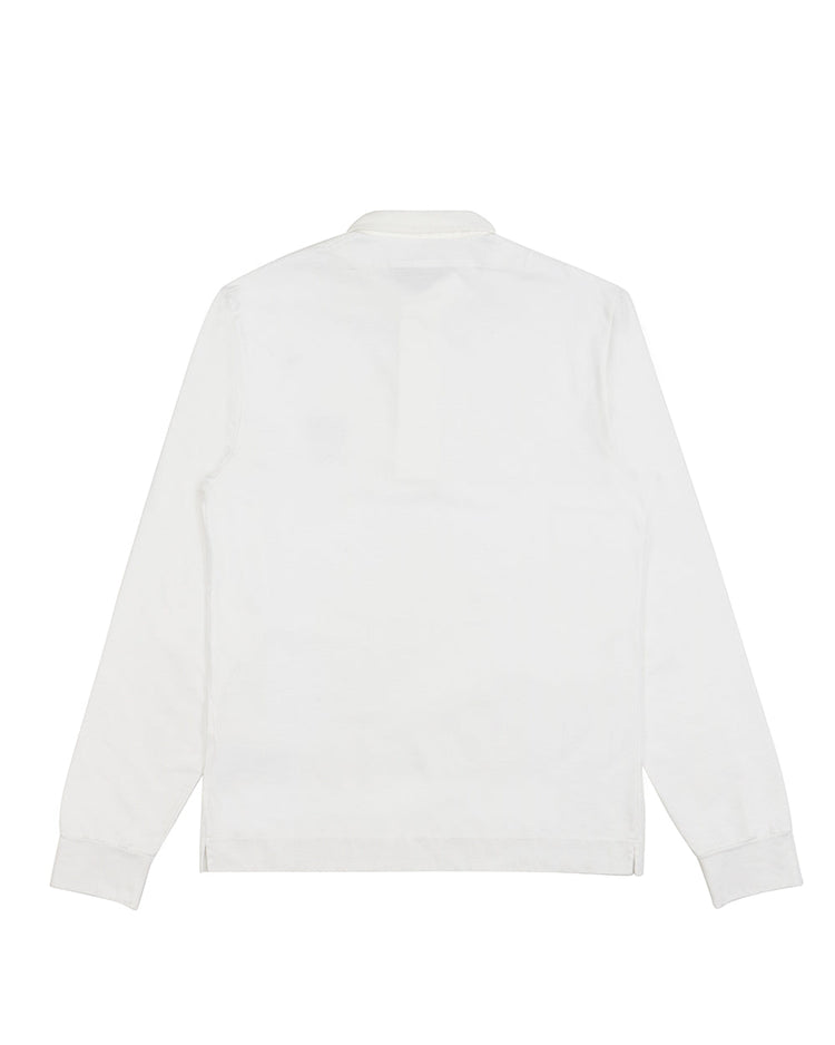 Cotton Long-Sleeves Polo Shirt