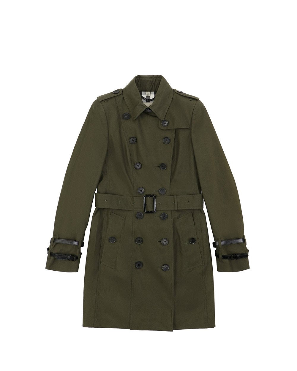 Double-Breasted Mid-Length Trench Coat – ISSI Outlet