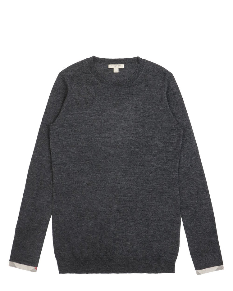 Round Neck Long Sweater