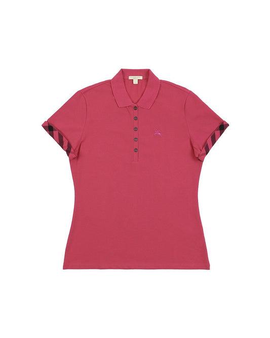 Logo Cotton Short Sleeves Polo Shirt