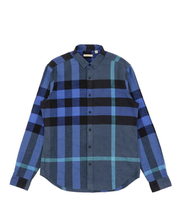 Check Cotton Long-Sleeves Shirt - ISSI Outlet