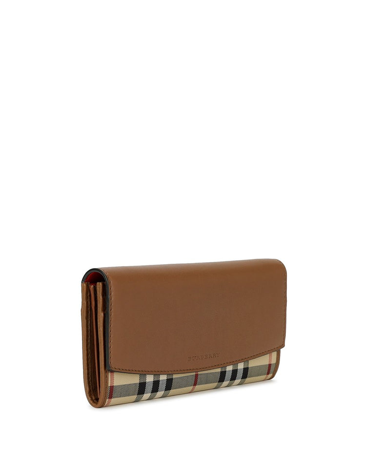 Leather Long Wallet