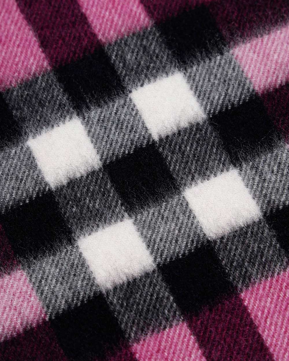 Cashmere Check Scarf - ISSI Outlet