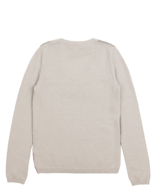 Round Neck Long Sleeves Sweater