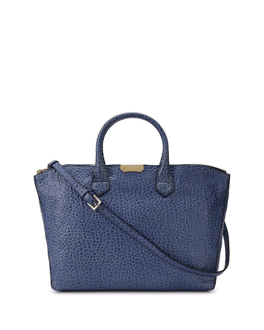 Crocodile Embossed Handbag