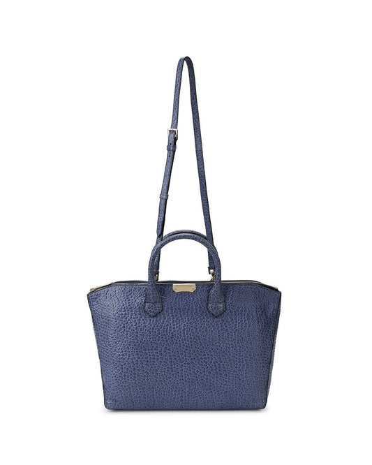 Crocodile Embossed Handbag