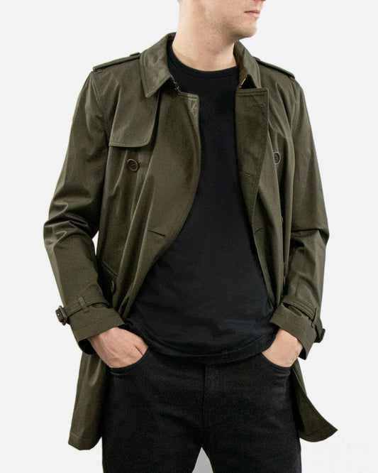 Cotton Trench Coat - ISSI Outlet