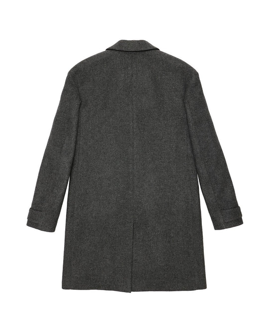 Mid-Length Single-Breasted Trench Coat