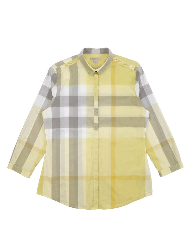 Check Long Sleeves Shirt - ISSI Outlet