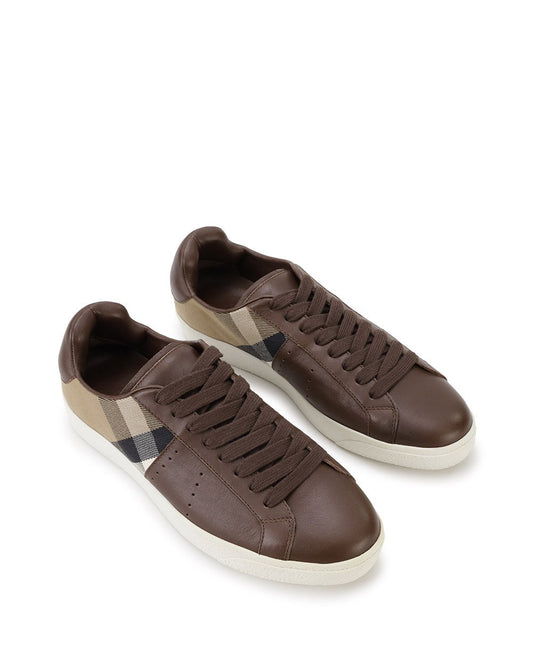 Low-Top Leather Sneakers