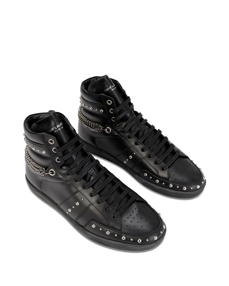 Studded High-Top Shoes