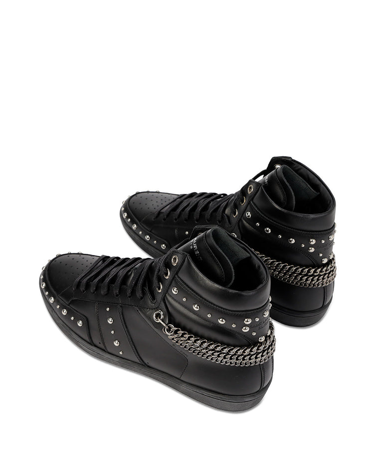 Studded High-Top Shoes