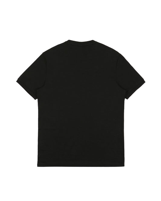 Logo Cotton Round Neck Short Sleeves T-shirt