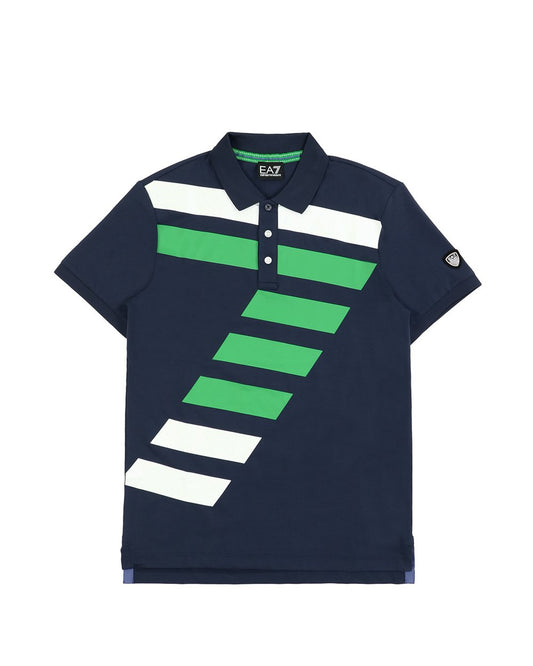 Printed Cotton Short Sleeves Polo Shirt