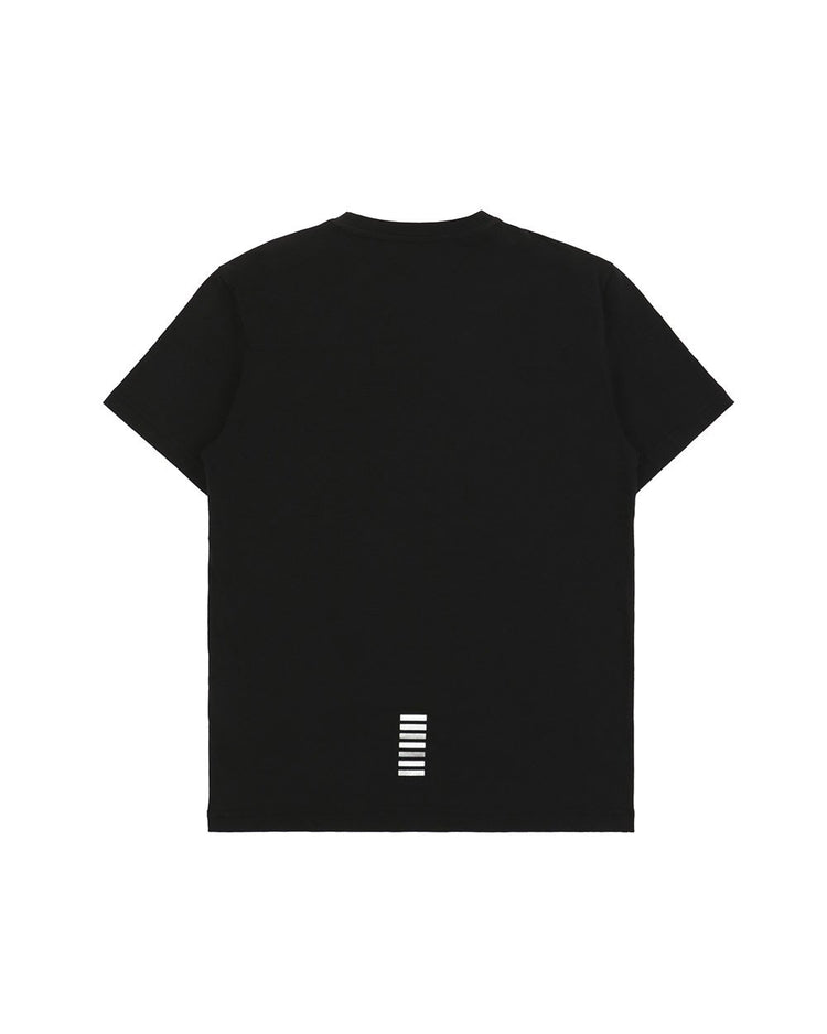 Logo Cotton Round Neck Short Sleeves T-shirt