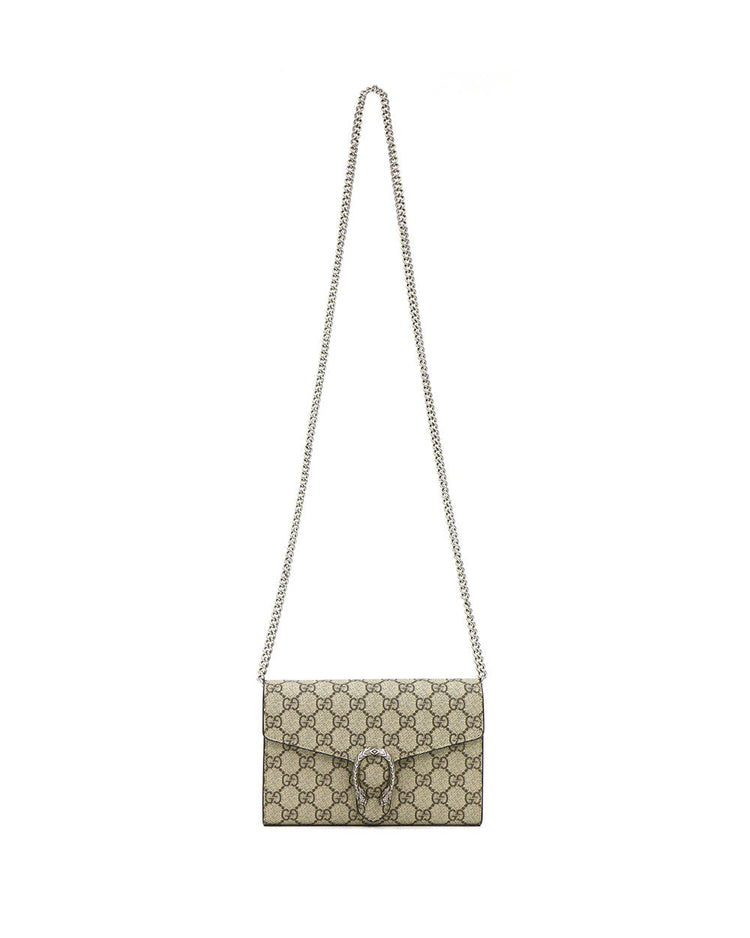 Gucci Dionysus GG Supreme Chain Wallet
