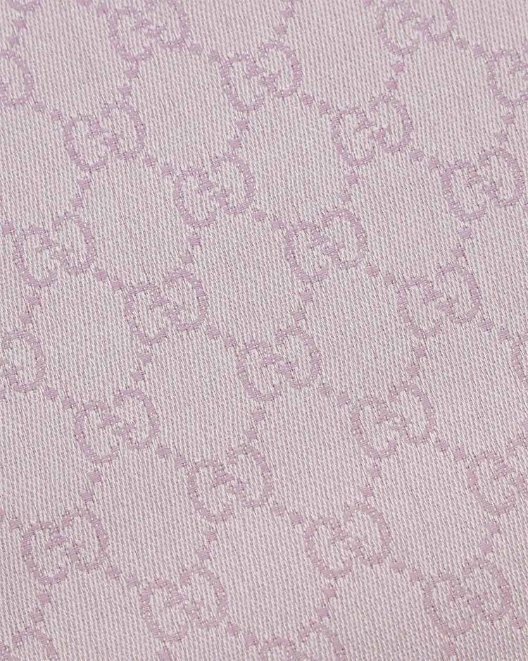 Gucci Silk Wool GG Jacquard Shawl
