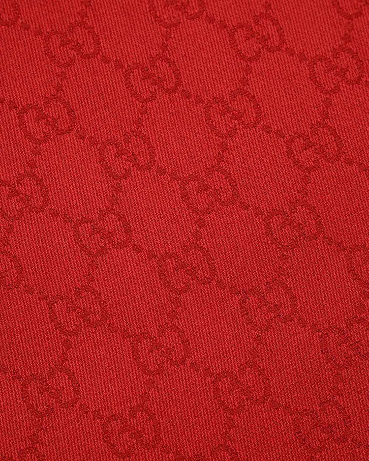 Gucci Silk Wool GG Jacquard Shawl