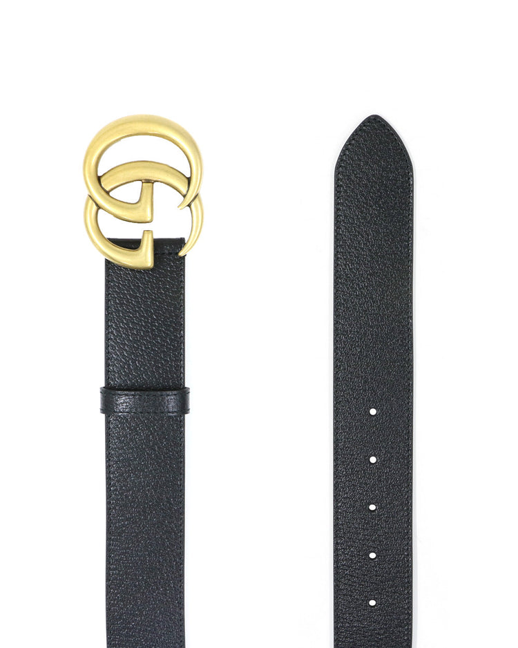 Double G Logo Plate Buckle Belt