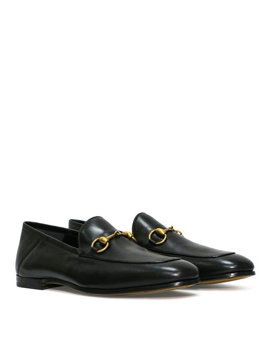 Leather Horsebit Loafers