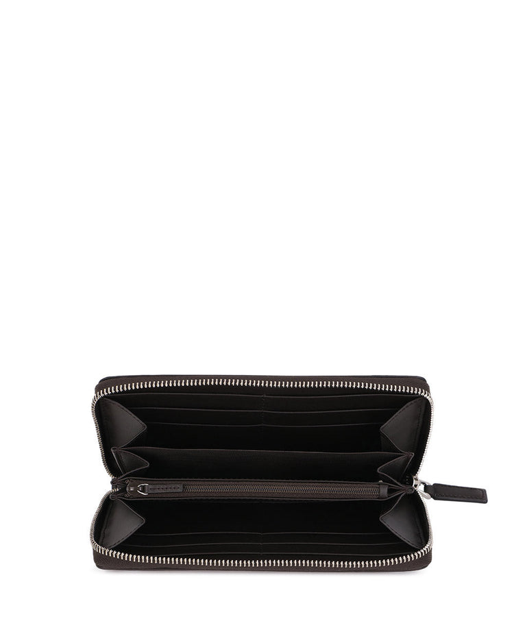 Double G Supreme Ribbon Zip Wallet