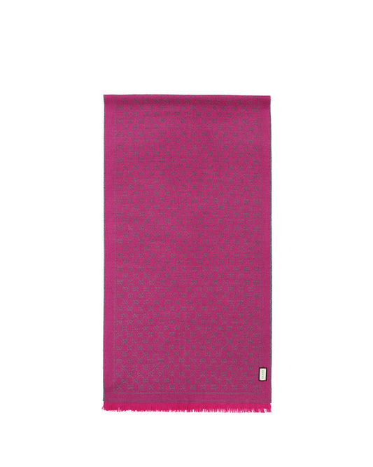 GG提花羊毛圍巾