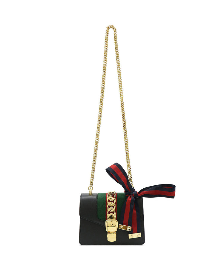 Sylvie 皮革迷你鏈條包