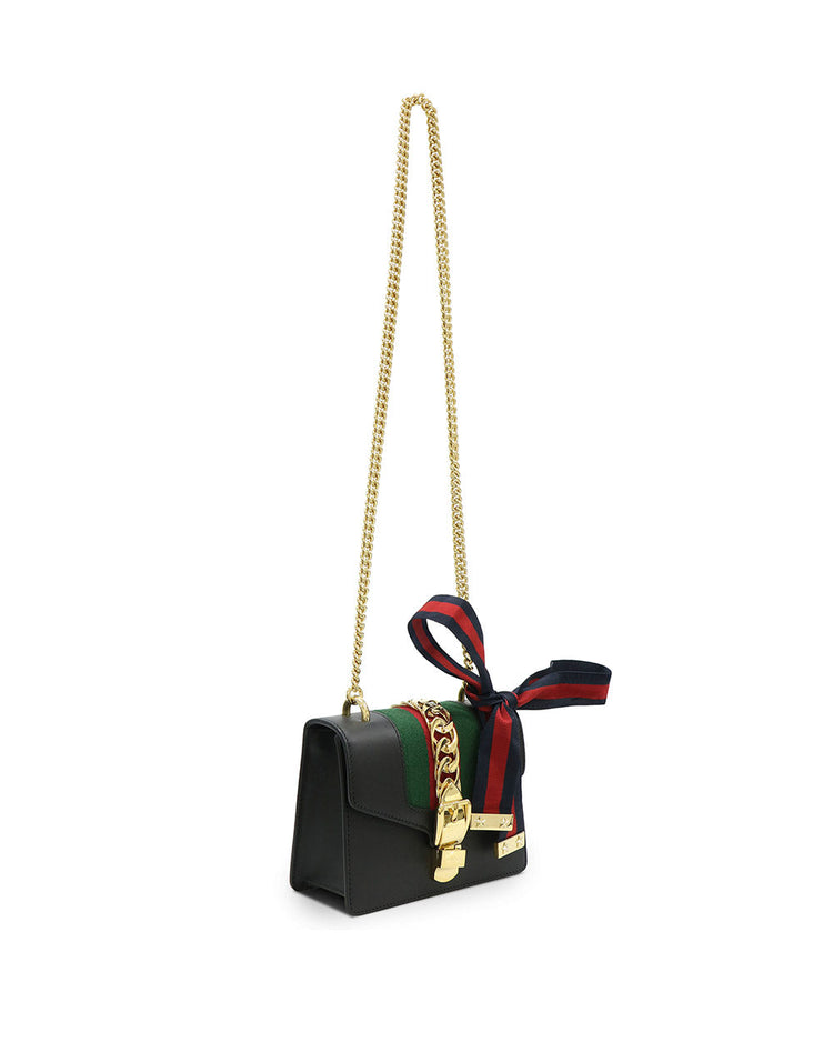 Sylvie 皮革迷你鏈條包