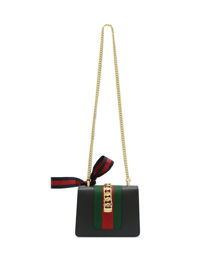 Sylvie 皮革迷你鏈條包