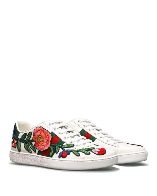 Ace Embroidered Sneakers