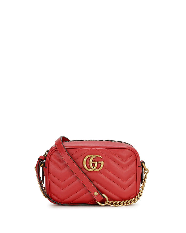 GG Marmont Wrinkled Mini Bag