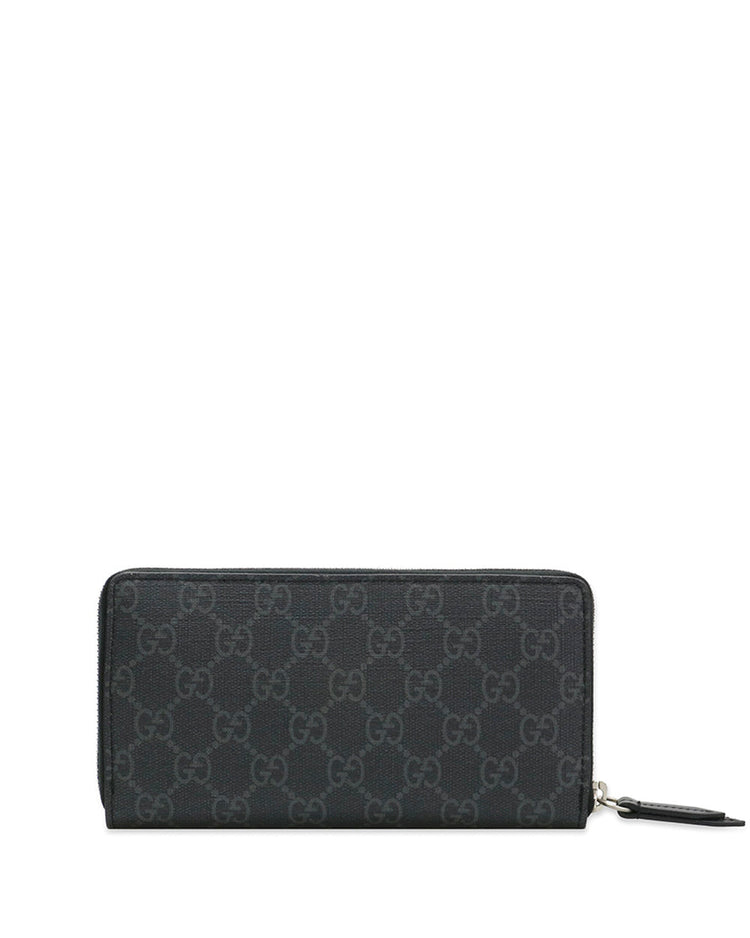 GUCCI BESTIARY wolf zip around long wallet
