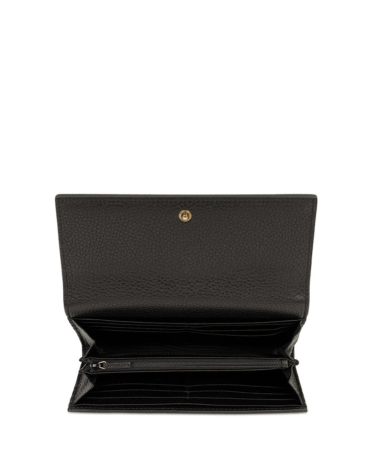 Animalier Honeybee Print Long Wallet